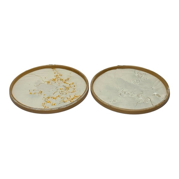 Vintage Set of Tenor Framed Bird Needlepoints - Picture 4 of 4